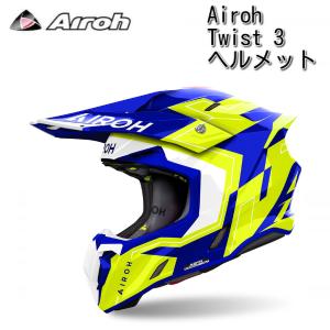 Airoh Twist３ Thunder SizeXL新品 アイロー ツイスト３ Airoh Twist 3 Thunder Red Gloss Adult MX Helmet