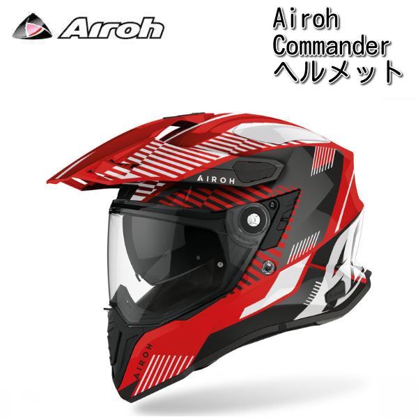 Airoh (アイロー) Commander Boost ヘルメット / レッド