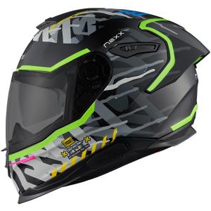 NEXX（ネックス） Nexx Y.100R Fade ヘルメット / ブラック・レッド