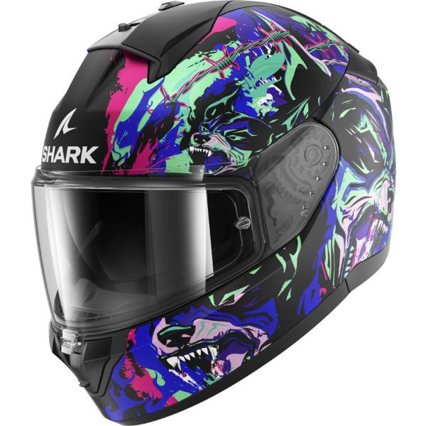 Shark Ridill 2 Raging Beast シャーク ヘルメット / ブラック・グリーン...