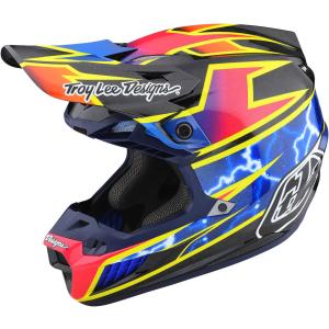 Troy Lee Designs トロイリーデザイン SE5 Lightning MIPS Carbon ヘルメット / ブラック・ピンク