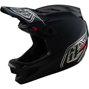 Troy Lee Designs トロイリーデザイン D4 Mips Shadow Polyacrylite ヘルメット / ブラック・ブラックマット