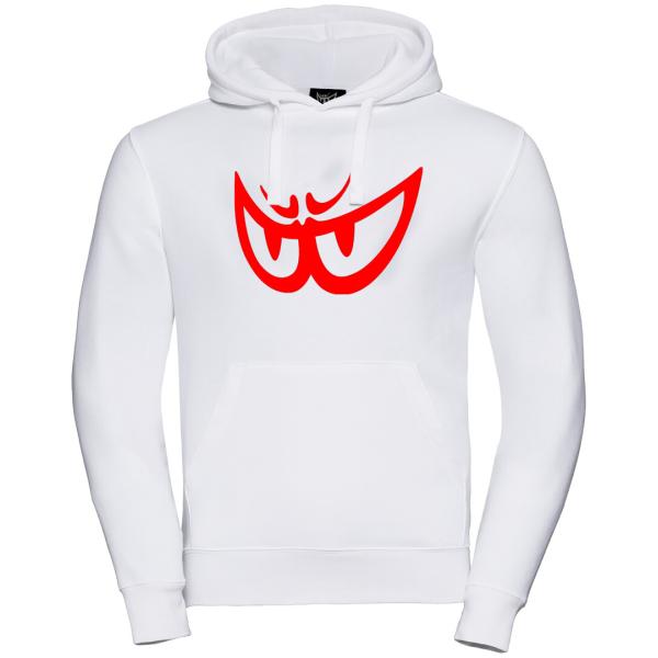Berik べリック The Eye フーディーパーカー / ホワイト・レッド