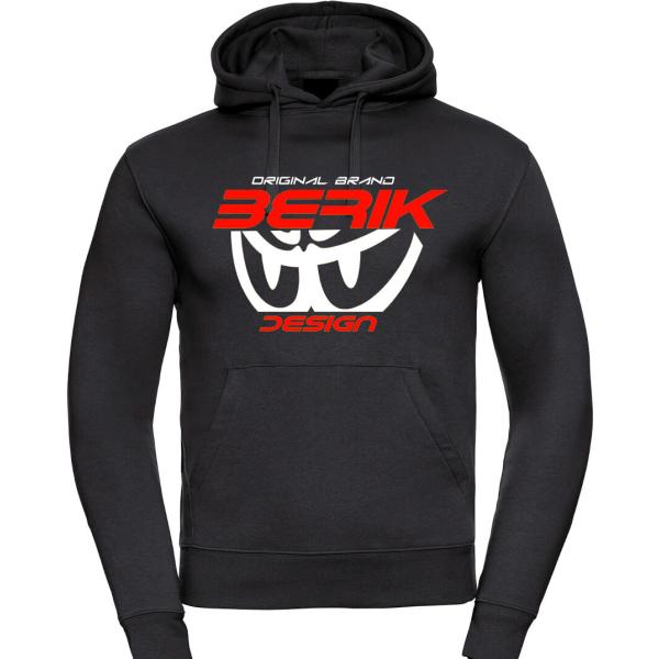 Berik べリック ニューアイ フーディーパーカー / ブラック・ホワイト・レッド