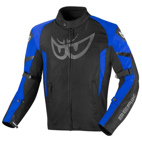 Berik べリック Tourer Evo 防水バイクジャケット / ブラック・ブルー