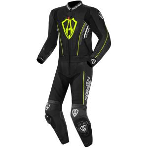 Arlen Ness Losail アレンネス ツーピース レザースーツ / ブラック・イエロー