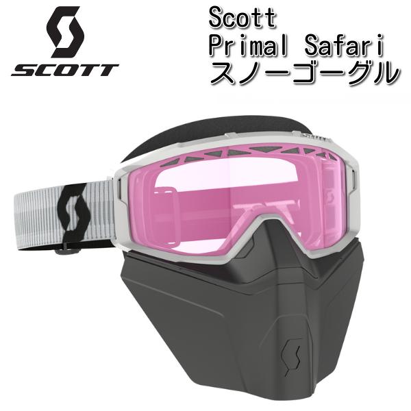 Scott (スコット) Primal Safari Facemask スノーゴーグル/ピンク