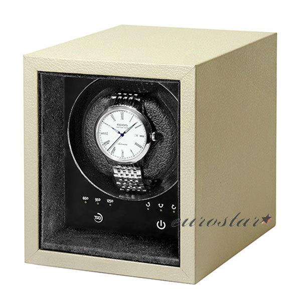 ボクシーデザイン ウォッチワインダー SE01-BE 1個巻き セーフエコ ベージュ タッチパネル ...