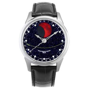 シャウボーグ ブラッドムーンギャラクシー BMOON-GALAXY 腕時計 メンズ SCHAUMBURG BLOOD MOON GRAND PERPETUAL ブラック系｜euro