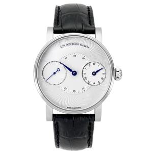 特価 シャウボーグ トリブル TRIBLE-BBL (ブルーバック) 腕時計 メンズ SCHAUMBURG watch レザーストラップ｜euro