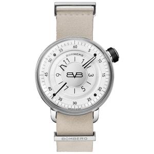 特価品 70%OFF! ボンバーグ BB-01 WHITE & SILVER GENT CT43H3SS.02-1.9 腕時計 メンズ BOMBERG｜euro