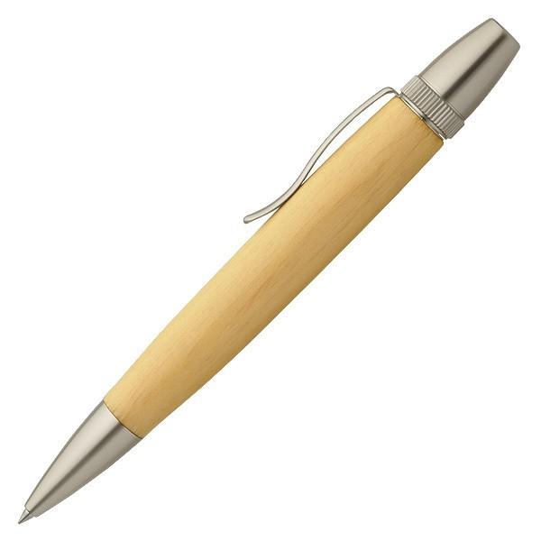 Wood Pen（銘木ボールペン）木曽桧/ヒノキ SP15202 ボールペン fstyle 時計取り...