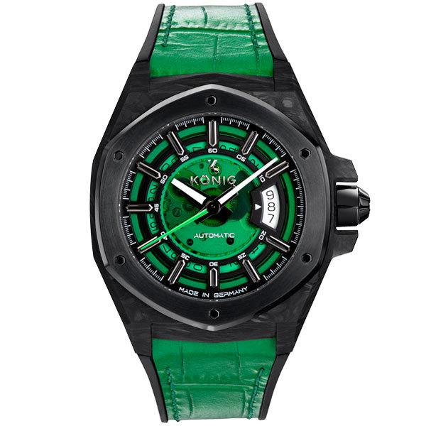 特価品 ケーニグ カーボン K74CB003 腕時計 メンズ KONIG K74 CARBON 自動...