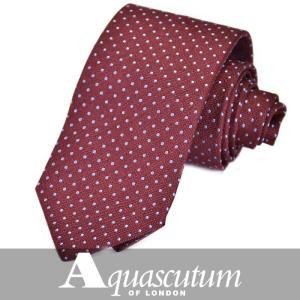 アクアスキュータム ネクタイ AQUASCUTUM 646 5 レッド プレゼント