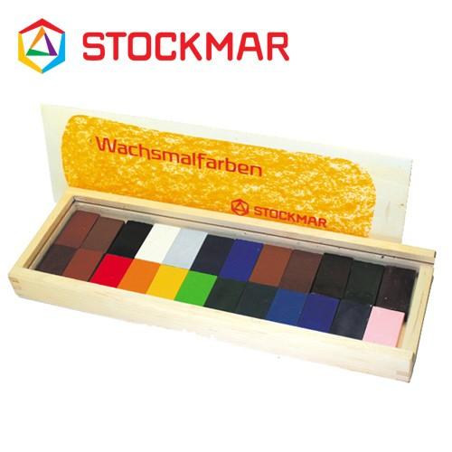 Stockmar シュトックマー社 蜜ろうクレヨン ブロッククレヨン 24色 木箱