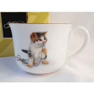 ヘレンド　キャット　猫　マグカップ(箱入）ギフト包装無料　新品　クリスマスギフト
