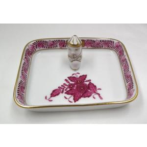 ヘレンド（HEREND） アポニーピンク ディナープレート25cm AP524-0-00