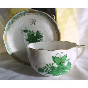 ヘレンド（HEREND） アポニーピンク ディナープレート25cm AP524-0-00