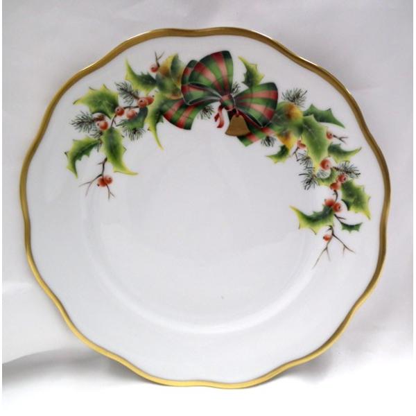 ヘレンド　ノエル　デザートプレート約φ19ｃｍ　FTNOEL20517　クリスマス　SALE現品限り...