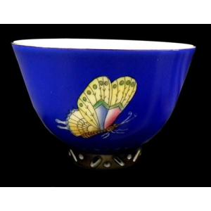 ヘレンド　ヴィクトリアオレンジ　プレート シノワズリ　4枚　※未使用保管品 ヘレンド ヴィクトリアオレンジ プレート シノワズリ 4枚 ※未使用保管