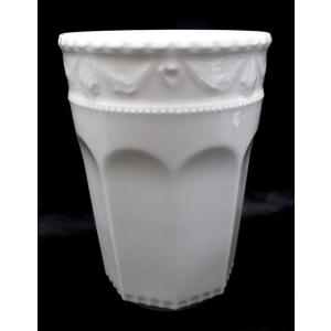 KPMベルリン 白磁クアランド コーヒーカップアンドソーサ 絵付け用にも