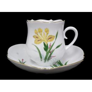 マイセン 自然主義 花と蝶 兼用カップアンドソーサー 250110 スズラン