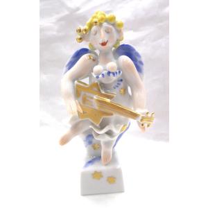 マイセン人形　天使の楽隊 ギター　83441　新品　音楽