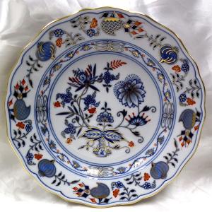 マイセン ブルーオニオンスタイル リーフディッシュ 081001-00264 新品