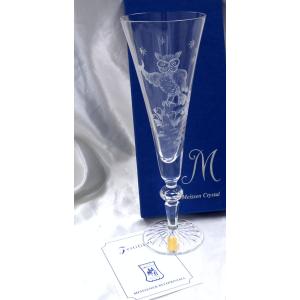 マイセンクリスタル（ドイツ）【マイセンフラワーロンドン/レッド