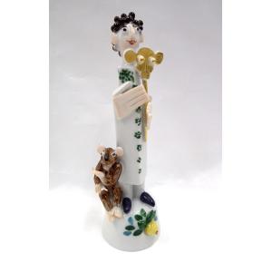 マイセン/シュトラングデザイン　干支仮面フィギュア/申年　新品