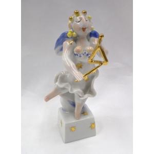 マイセン【シュトラングデザイン　天使の楽隊  トライアングル（83338）】新品　音楽｜euroclassics