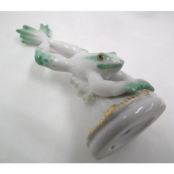 マイセン人形　カエル ナイト　60738　チェス　新品 在庫限り