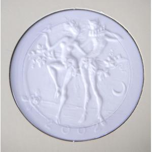 マイセン 磁器メダル2005年 ケンドラー アルルカン 双剣マーク 新品