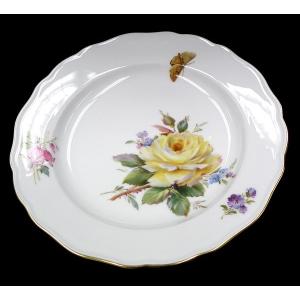 マイセン ピンクローズ 020110 タイル約10x10cm レア 新品 : ユーロ