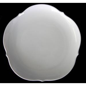 Meissen マイセン 透かし金彩 黄色いバラ プレート 飾り皿 直径約21cm