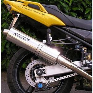 BODIS スリップオンマフラー OVAL 1OK ステンレス YAMAHA Fazer 1000 (2001-2004) | YFZ1000-001｜eurodirect