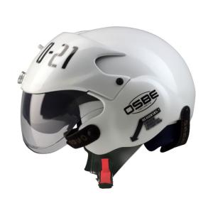 OSBE(オズベ) パイロットヘルメット TORNADO 0-21 ホワイト｜eurodirect