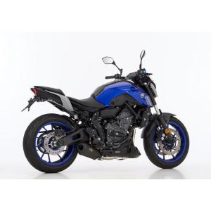 SHARK フルシステムマフラー (2-1) DSX-10 Super Short YAMAHA MT-07(2021) / Tracer 7/GT(2020-2021) / XSR700(2021) | 841327｜eurodirect