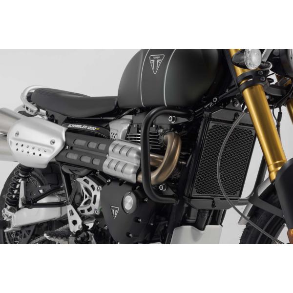 SW-MOTECH クラッシュバー ブラック Triumph Scrambler 1200 XC/X...