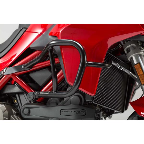 SW-MOTECH クラッシュバー ブラック Ducati Multistrada 1200/S /...