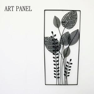 パネル ウォールアートパネル 壁飾り 飾り アイアン 花 フラワー