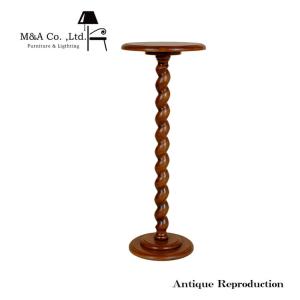 テーブル 花台 飾り台 螺旋状 3段 飾り棚 サイドテーブル アンティーク