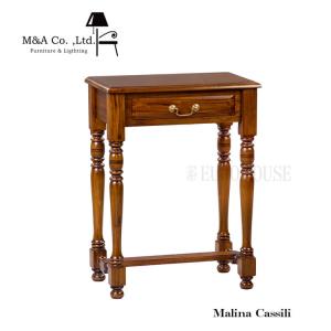 テーブル サイド 電話台 花台 コンソール アンティーク 机