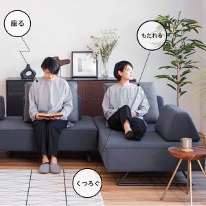 3P 200ソファ リバティ 2 ライトグレー...の詳細画像3