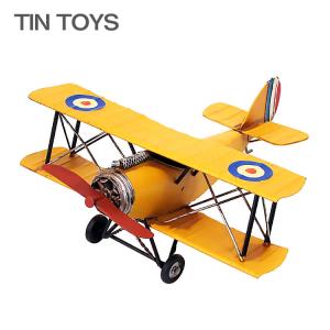 ブリキのおもちゃ 飛行機 airplane 置物 オブジェ インテリア小物