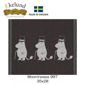 エーケルンド　Ekelund　ムーミン　MOOMINPAPA 997　35×28cm　ディッシュクロス　コットン×リネン #89107｜eurokitchen