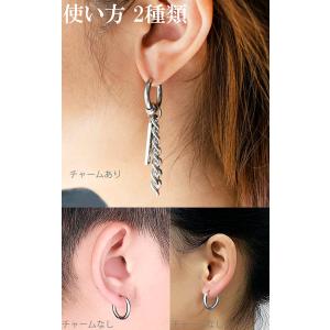 イヤリング イヤーカフ ノンホールピアス フェ...の詳細画像2