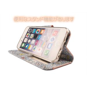 iphone15 ケース 手帳型 おしゃれ 花...の詳細画像4