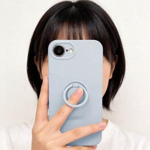 iPhone17e ケース リング付き シンプ...の詳細画像5