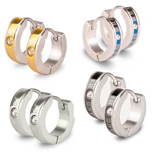 8個 セット ピアス フープピアス アレルギー対応